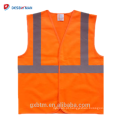 Venda quente de alta visibilidade Workwear jaqueta laranja reflexivo Hi Vis segurança do trabalho colete com EN20471 padrão
